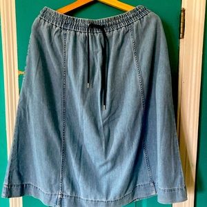 Gap denim skirt